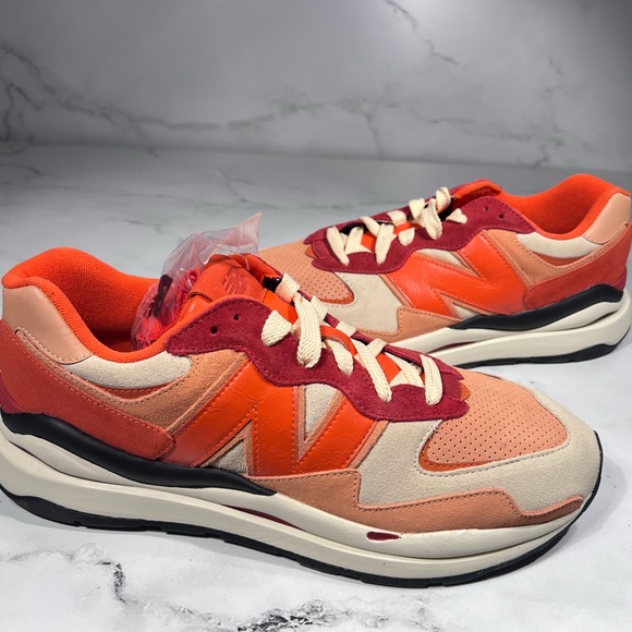 New Balance X Concepts M57/40 Headin Home Orange Suede Leather Sneakers